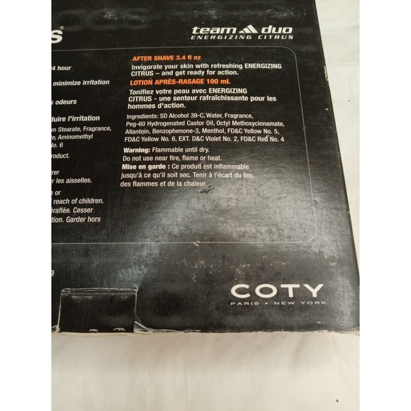 AFTER SHAVE, 3.4 FL OZ / DEODORANT  56 g , ENERGIZING CITRUS, VINTAGE - Picture 7 of 7